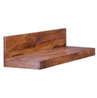 FineBuy Wandregal Massivholz Regal Landhausstil Holzregal Wandboard – Ansicht 6