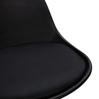 FineBuy Barhocker mit Lehne Sitzhocker Höhenverstellbar Barstuhl Hocker Modern – Ansicht 5