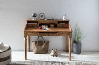 Sekretär FineBuy Schreibtisch Holz Massiv Konsolentisch 115 cm mit Schubladen – Ansicht 2