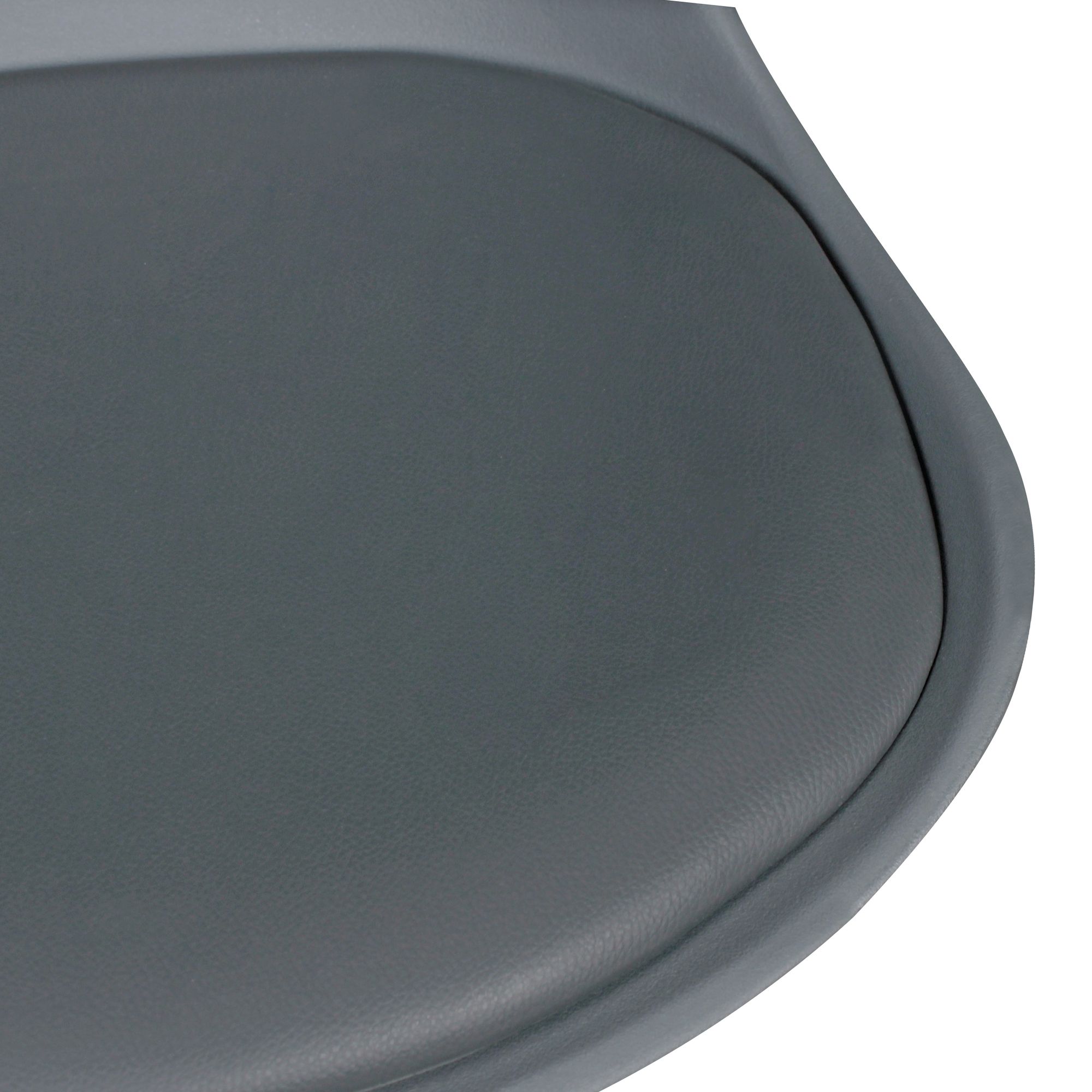 FineBuy Design Esszimmerstühle 2er Set SV43912 Skandinavische Stühle mit Holzbeinen, Retro Stuhlset Kunststoff, Küchenstühle mit Kunstleder, Lehnenstuhl Modern, Küchenstuhl Esszimmer | Farbe: Schwarz