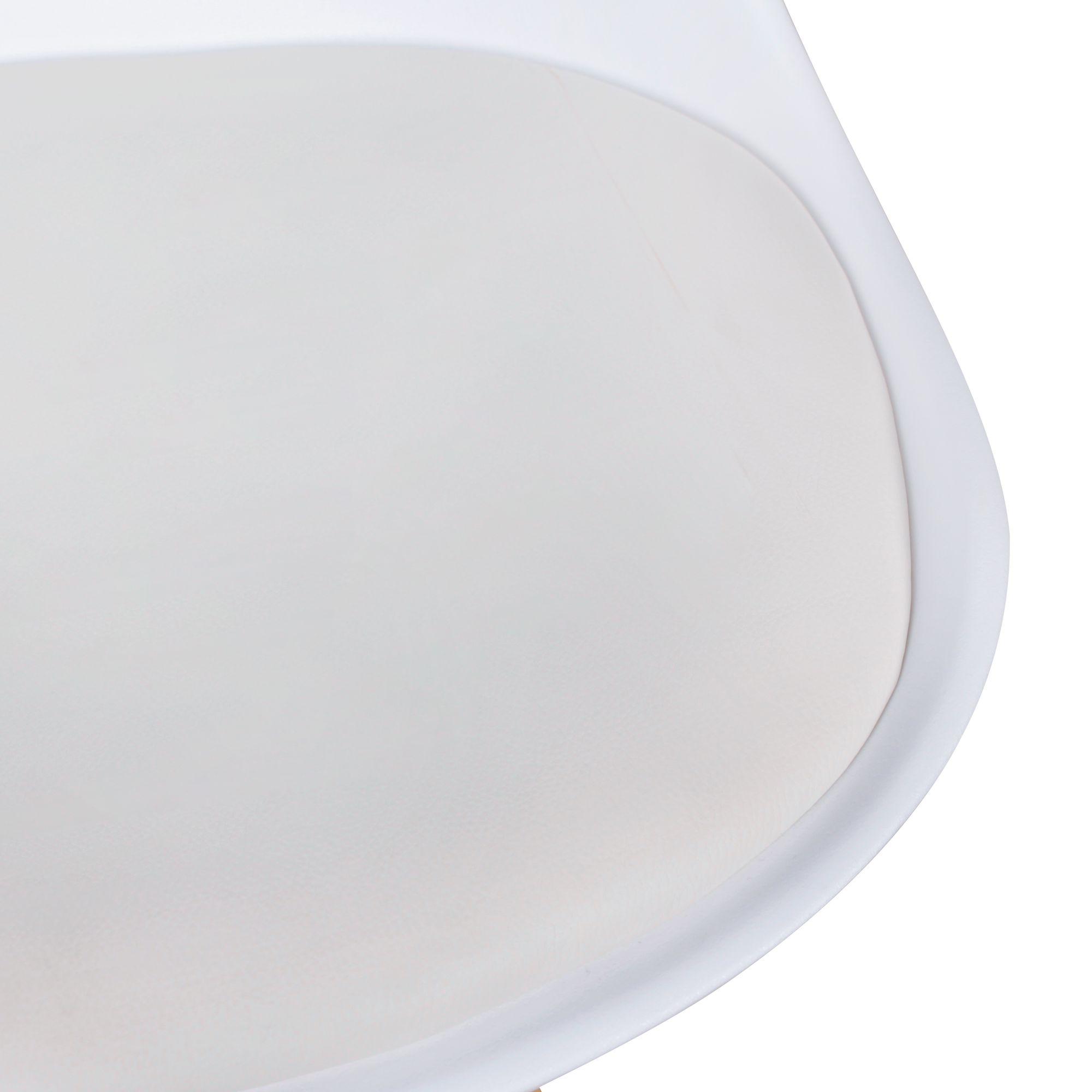 FineBuy Design Esszimmerstühle 2er Set SV43912 Skandinavische Stühle mit Holzbeinen, Retro Stuhlset Kunststoff, Küchenstühle mit Kunstleder, Lehnenstuhl Modern, Küchenstuhl Esszimmer | Farbe: Schwarz