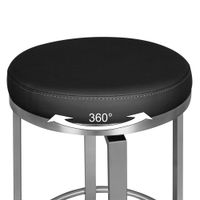 FineBuy Design Barhocker Tresenhocker Drehbar Barstuhl Bistrohocker Gepolstert – Ansicht 4