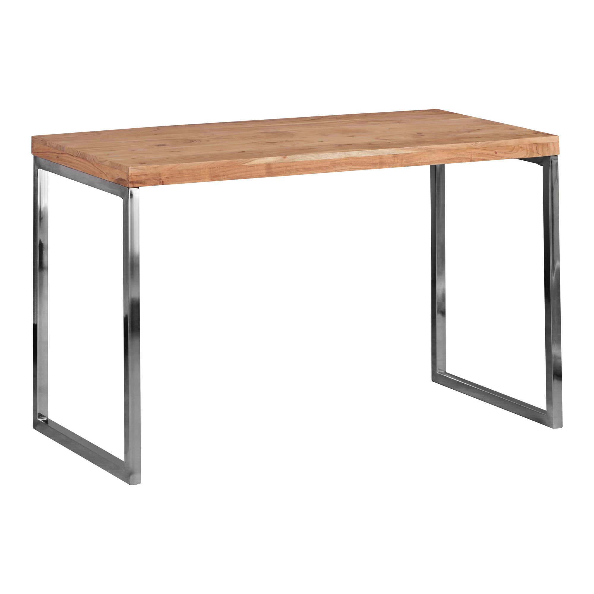 FineBuy Schreibtisch Massivholz Computertisch 120 x 60 cm Laptoptisch Landhaus Konsolentisch mit Metallbeinen Sheesham // Akazie | Farbe: Braun FineBuy Schreibtisch Massivholz Computertisch 120 x 60 cm Laptoptisch Landhaus Konsolentisch mit Metallbeinen Sheesham // Akazie | Farbe: Braun