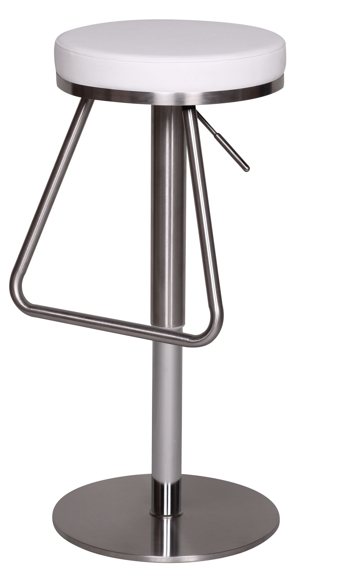 FineBuy Barhocker Edelstahl höhenverstellbare Sitzfläche 54 - 79 cm, Design Barstuhl, Bistrohocker Barsitz Gepolstert, Thekenhocker 360° Drehbar, Tresenstuhl Modern | Farbe: Schwarz FineBuy Barhocker Edelstahl höhenverstellbare Sitzfläche 54 - 79 cm, Design Barstuhl, Bistrohocker Barsitz Gepolstert, Thekenhocker 360° Drehbar, Tresenstuhl Modern | Farbe: Schwarz