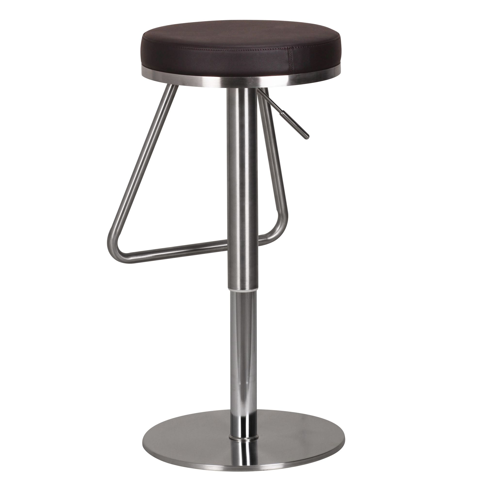FineBuy Barhocker Edelstahl höhenverstellbare Sitzfläche 54 - 79 cm, Design Barstuhl, Bistrohocker Barsitz Gepolstert, Thekenhocker 360° Drehbar, Tresenstuhl Modern | Farbe: Schwarz FineBuy Barhocker Edelstahl höhenverstellbare Sitzfläche 54 - 79 cm, Design Barstuhl, Bistrohocker Barsitz Gepolstert, Thekenhocker 360° Drehbar, Tresenstuhl Modern | Farbe: Schwarz