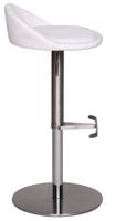 FineBuy Barhocker Edelstahl Barstuhl Tresenstuhl Design Bistrohocker Modern – Ansicht 3