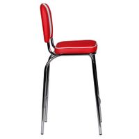 2er Set Barhocker American Diner Barstuhl 50er Jahre Retro Stuhl US Doppelpack – Ansicht 3