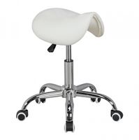 Sattelhocker Praxishocker Kosmetikhocker Drehhocker Rollhocker Arbeitshocker – Ansicht 6