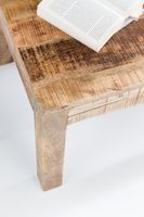 Couchtisch Mango Massivholz 110cm rechteckiger Wohnzimmertisch Landhausstil – Ansicht 5