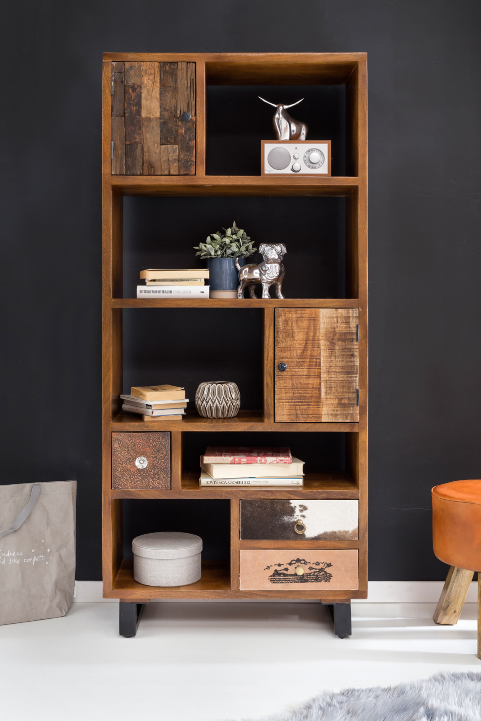 Modernes Bucherregal Aus Metall – Caseconrad.com