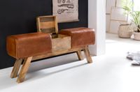 Sitzbank Turnbock Klappfach Hocker Turnhocker Garderobenbank Sitzhocker Turnbank – Ansicht 3