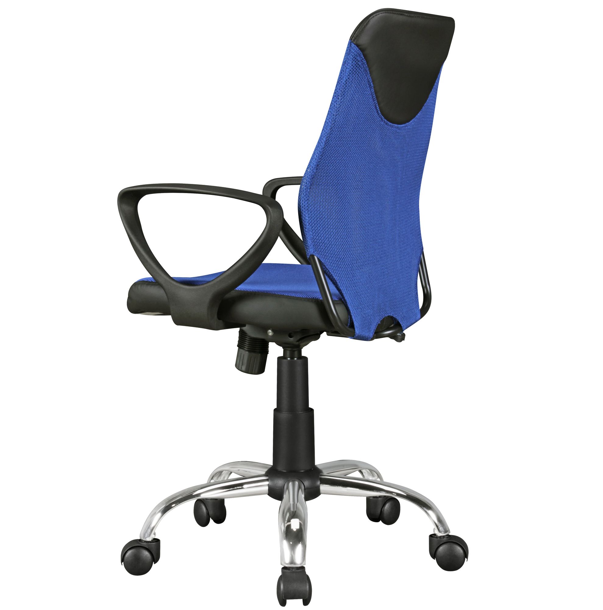 FineBuy Kinder-Schreibtischstuhl TERNI für Kinder ab 6 mit Lehne, Kinder-Drehstuhl Kinder-Bürostuhl ergonomisch, Jugendstuhl höhenverstellbar | Farbe: Blau FineBuy Kinder-Schreibtischstuhl TERNI für Kinder ab 6 mit Lehne, Kinder-Drehstuhl Kinder-Bürostuhl ergonomisch, Jugendstuhl höhenverstellbar | Farbe: Blau