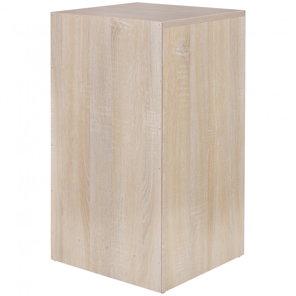 FineBuy Nachtkonsole Boxspringbett FOGGIA mit 3 Schubladen in Holz Modern, B x H x T: 37,5 x 68 x 35 cm, Design Nachtkästchen, Nako - Nachttisch Kommode, Nachtschrank | Farbe: Weiß