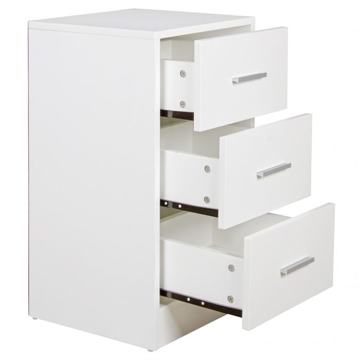 Nachtschrank Kommode Nachttisch Schublade Ablage Schlafzimmer Boxspring 68 cm – Maßzeichnung