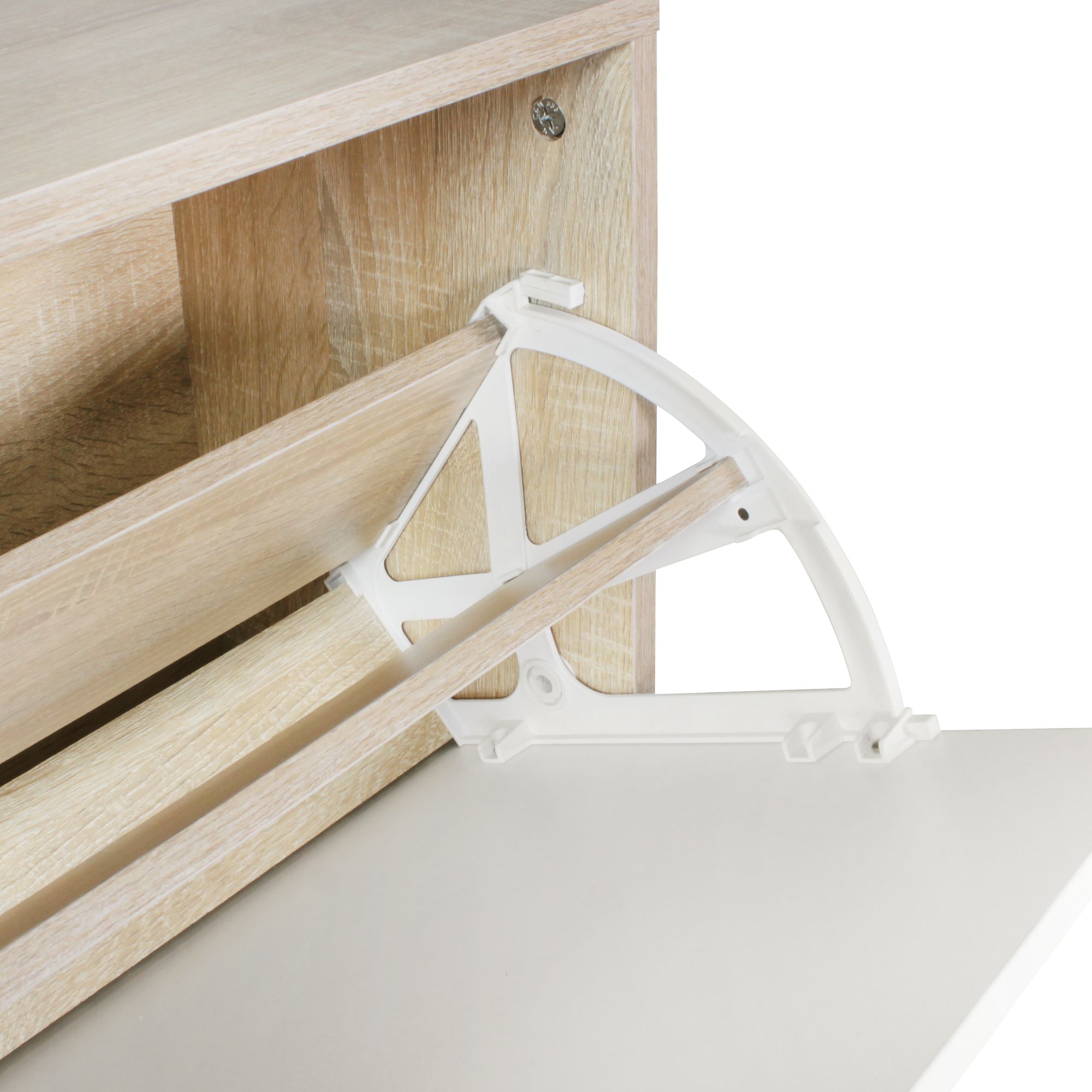 FineBuy Wand-Garderobe SALERNO mit Garderobenpaneel Spiegel & Schuhkipper 80 cm breit 27 cm Schmal, Flurgarderobe Klein Garderobenset Modern Schuhschrank Flur Holz, Garderobe Platzsparend | Farbe: Weiß FineBuy Wand-Garderobe SALERNO mit Garderobenpaneel Spiegel & Schuhkipper 80 cm breit 27 cm Schmal, Flurgarderobe Klein Garderobenset Modern Schuhschrank Flur Holz, Garderobe Platzsparend | Farbe: Weiß