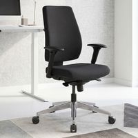 Bürostuhl DARIUS Schreibtischstuhl Stoffbezug Drehstuhl Drehsessel ergonomisch – Ansicht 1