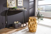 FineBuy Beistelltisch Dekotisch Metall Ablagetisch Anstelltisch Metalltisch Rund – Ansicht 2