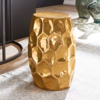 FineBuy Beistelltisch Dekotisch Metall Ablagetisch Anstelltisch Metalltisch Rund – Ansicht 1