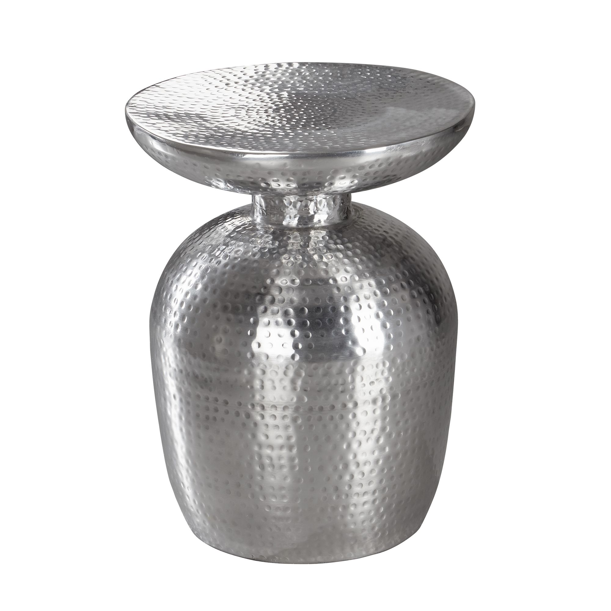 FineBuy Beistelltisch rund 37 cm Metall - Orientalischer Design Wohnzimmertisch Aluminium - Hammerschlag Alu kleiner Couchtisch - Dekotisch | Farbe: Gold FineBuy Beistelltisch rund 37 cm Metall - Orientalischer Design Wohnzimmertisch Aluminium - Hammerschlag Alu kleiner Couchtisch - Dekotisch | Farbe: Gold
