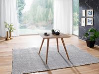 FineBuy Esstisch Holz Massiv Esszimmertisch Sheesham Küchentisch Klein Rustikal – Ansicht 2