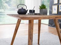 FineBuy Esstisch Holz Massiv Esszimmertisch Sheesham Küchentisch Klein Rustikal – Ansicht 6