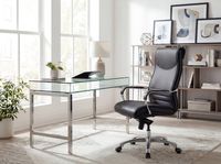 FineBuy Bürostuhl BIGBOSS Kunstleder Chefsessel ergonomisch Drehstuhl 150 kg XXL – Ansicht 2