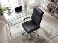 FineBuy Bürostuhl BIGBOSS Kunstleder Chefsessel ergonomisch Drehstuhl 150 kg XXL – Ansicht 4