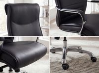 FineBuy Bürostuhl BIGBOSS Kunstleder Chefsessel ergonomisch Drehstuhl 150 kg XXL – Ansicht 5