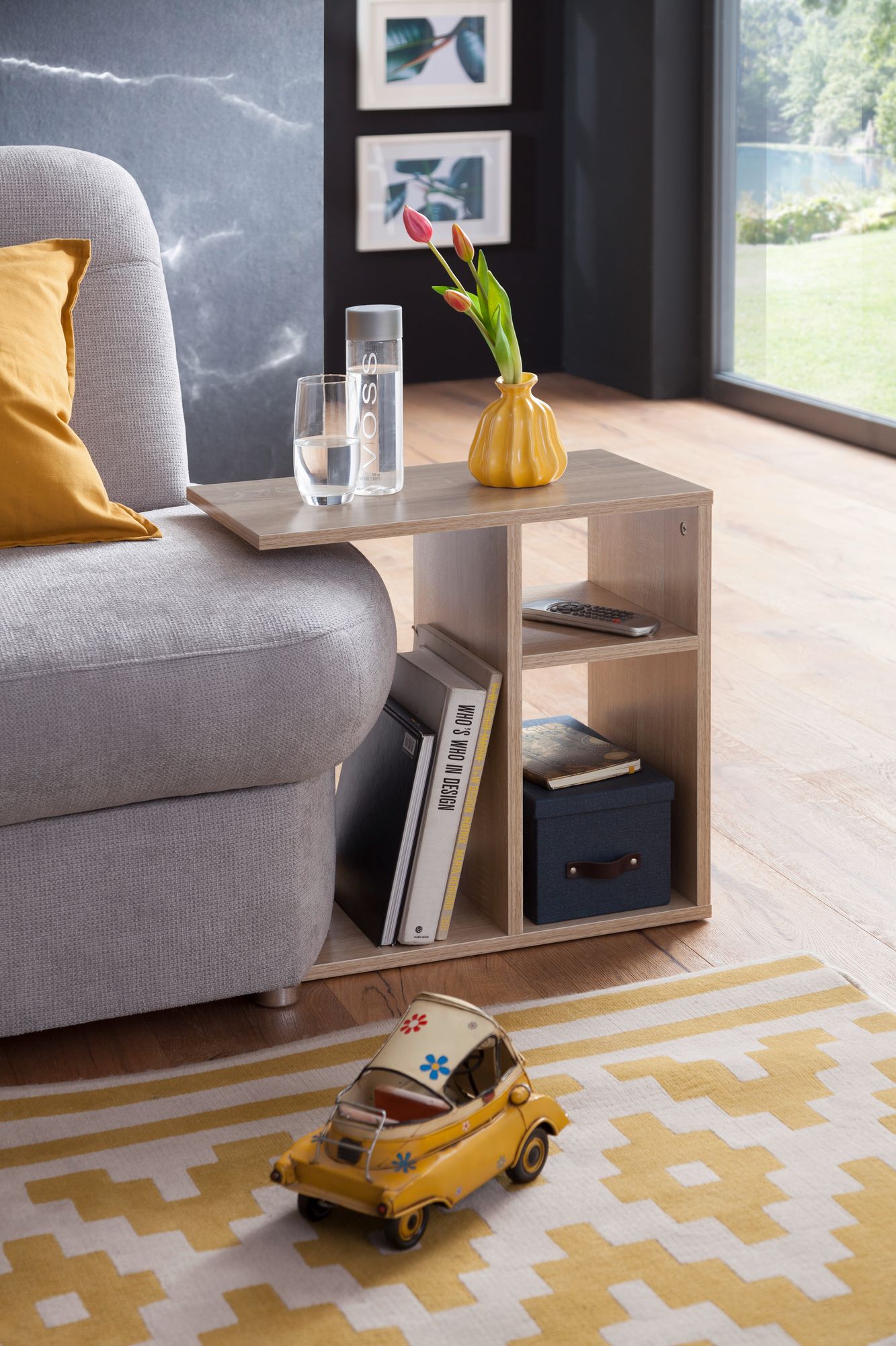 finebuy beistelltisch holz anstelltisch couchtisch klein sofatisch