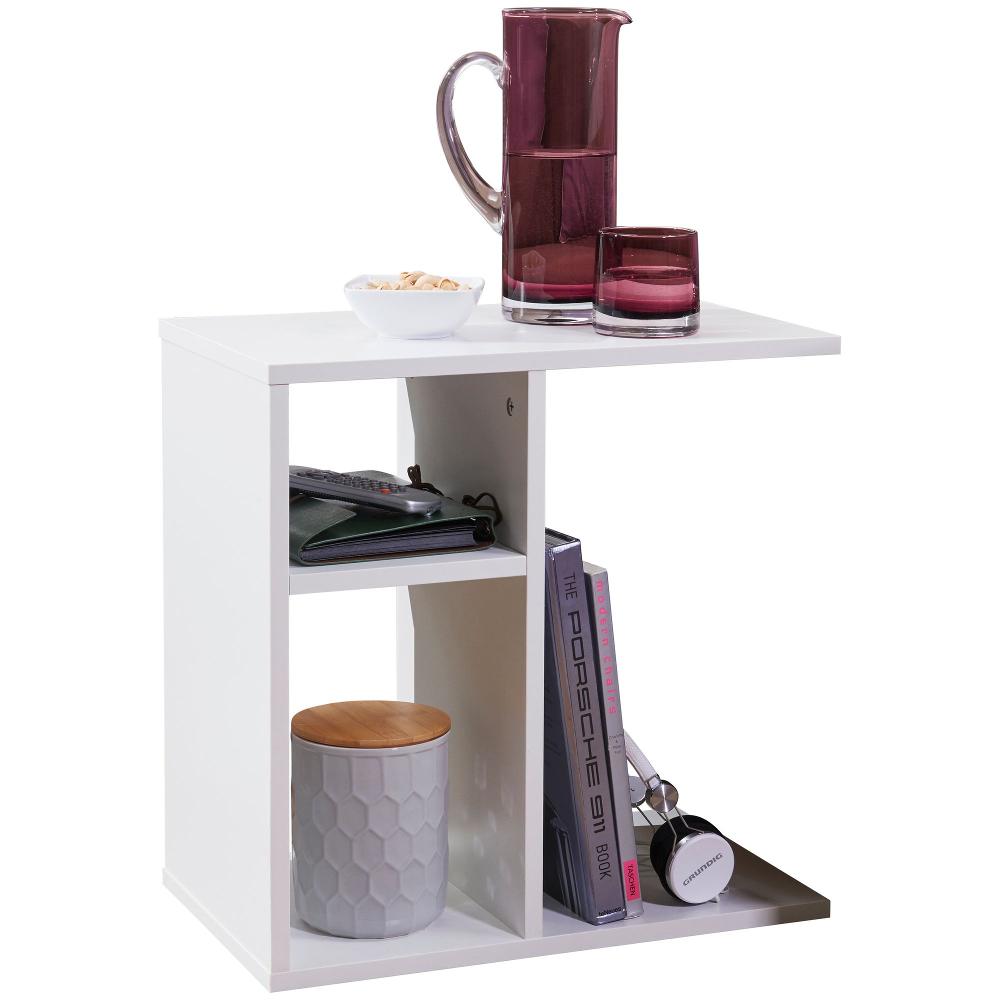 FineBuy Beistelltisch 50x50x30 cm Holz Design Anstelltisch Sofa, Couchtisch klein modern, Kleiner Wohnzimmertisch eckig, Sofatisch Ablagetisch hoch, Schmaler Tisch Wohnzimmer | Farbe: Grau FineBuy Beistelltisch 50x50x30 cm Holz Design Anstelltisch Sofa, Couchtisch klein modern, Kleiner Wohnzimmertisch eckig, Sofatisch Ablagetisch hoch, Schmaler Tisch Wohnzimmer | Farbe: Grau