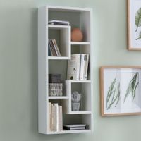 FineBuy Wandregal Hängeregal 36 x 90 x 13,5 cm Holz Wandboard Dekoregal Modern – Ansicht 1
