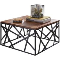 FineBuy Couchtisch Massiv Wohnzimmertisch Holz Sofatisch Tisch Beistelltisch – Ansicht 6