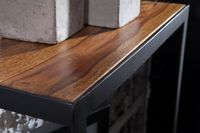 FineBuy Wandregal PURI Bücherregal Metallregal Dekoregal Hängeregal Echtholz – Ansicht 5