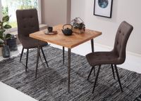 FineBuy Esstisch Holz Esszimmertisch Massiv Akazie Küchentisch Tisch Esszimmer – Ansicht 4