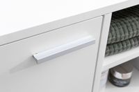 FineBuy Waschbeckenunterschrank FB51390 weiß Badschrank Waschtisch Unterschrank – Ansicht 5