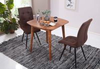 FineBuy Esszimmertisch Massivholz Sheesham Esstisch – Ansicht 4