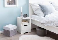 FineBuy Nachtkonsole Holz 31x43x31 cm Nachttisch Nachtkommode Schlafzimmer – Ansicht 2