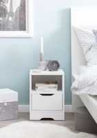 FineBuy Nachtkonsole Holz 31x43x31 cm Nachttisch Nachtkommode Schlafzimmer – Ansicht 4