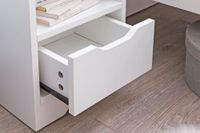 FineBuy Nachtkonsole Holz 31x43x31 cm Nachttisch Nachtkommode Schlafzimmer – Ansicht 6
