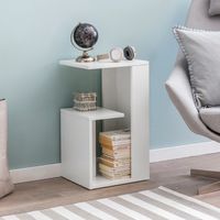 Beistelltisch Holz Anstelltisch Couchtisch Klein Sofatisch – Ansicht 1