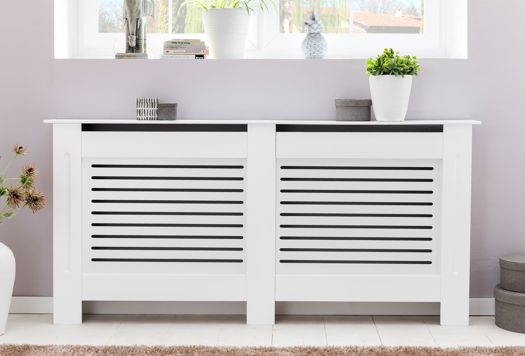 FineBuy Heizkörperverkleidung SV51801 Heizungsabdeckung Heizkörper Abdeckung – Ansicht 4