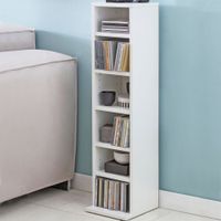 FineBuy CD Aufbewahrung DVD Ständer Regal Turm Tower Archivierung Nischenregal – Ansicht 1