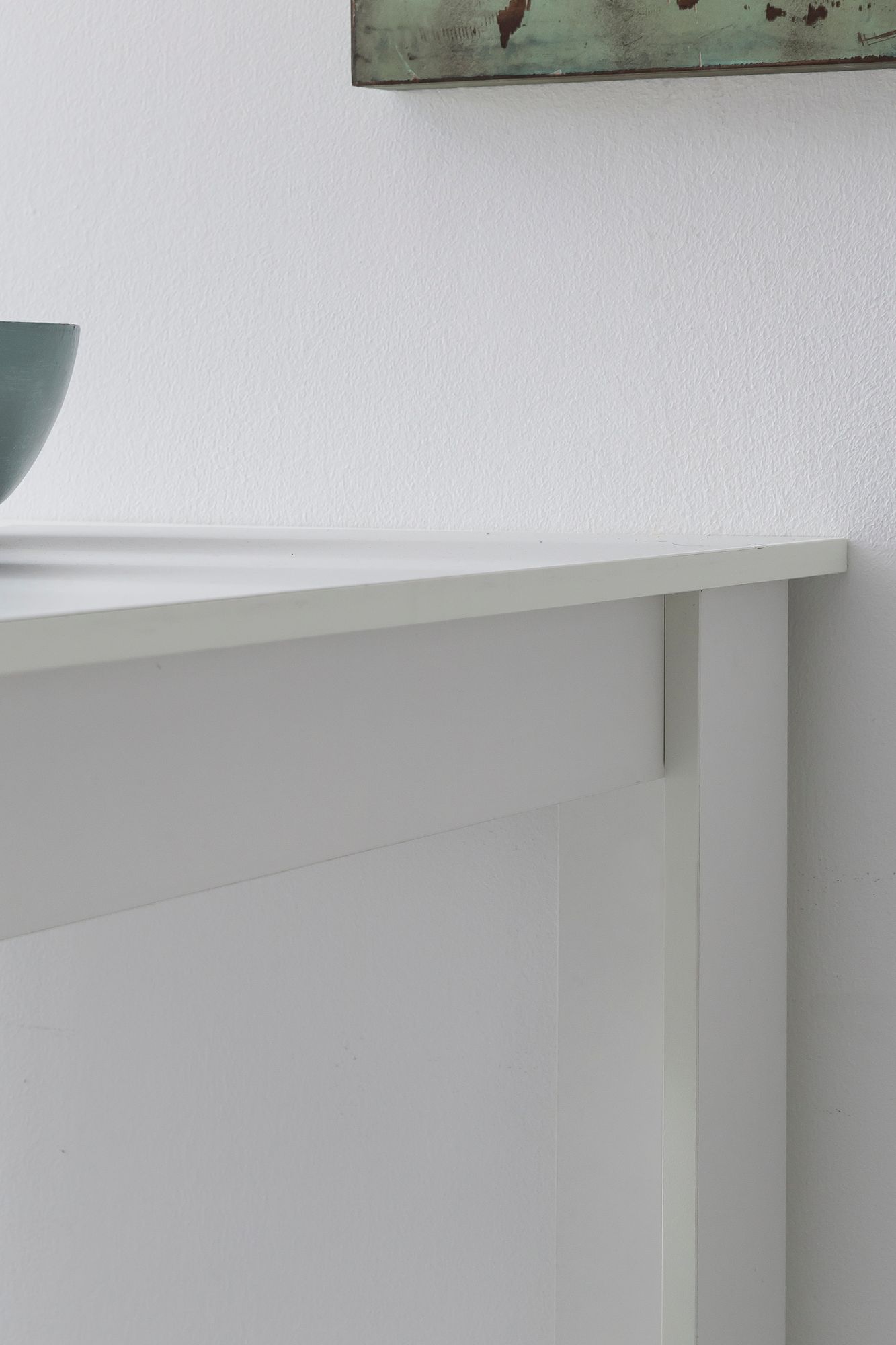 FineBuy Bartisch 120 x 60 cm Stehtisch Holz Küchenbartisch, Bartresen mit integriertem Regal, Tresentisch mit Bar, Tresen Küchen Tisch | Farbe: Grau