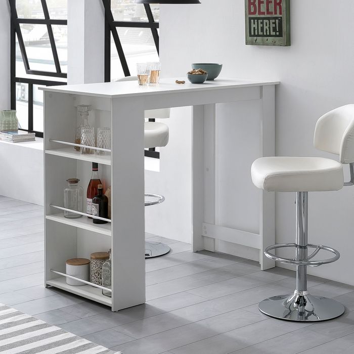 FineBuy Bartisch Stehtisch Bartresen Tisch Bistrotisch Tresen Bar Tresentisch