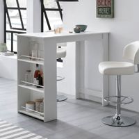 FineBuy Bartisch Stehtisch Bartresen Tisch Bistrotisch Tresen Bar Tresentisch – Ansicht 1