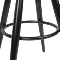 FineBuy Barhocker Metall 72-80cm Tresenhocker Höhenverstellbar Barstuhl Modern – Ansicht 5