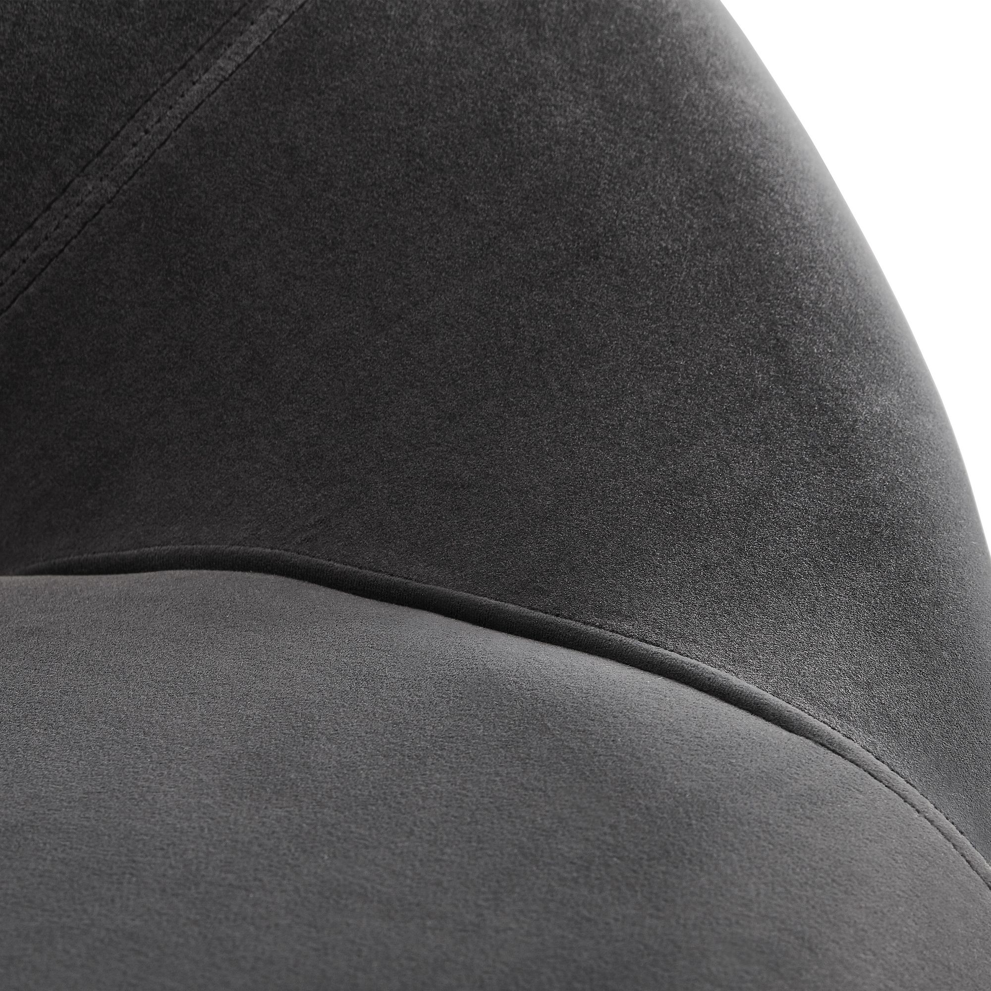 FineBuy Esszimmerstuhl Samt Küchenstuhl mit goldenen Beinen, Schalenstuhl Stoff / Metall, Design Polsterstuhl, Stuhl Esszimmer Gepolstert | Farbe: Beige