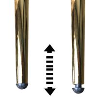 Esszimmerstuhl FineBuy Küchenstuhl 2er Set Samt Goldene Beine Schalenstuhl Stuhl – Ansicht 6