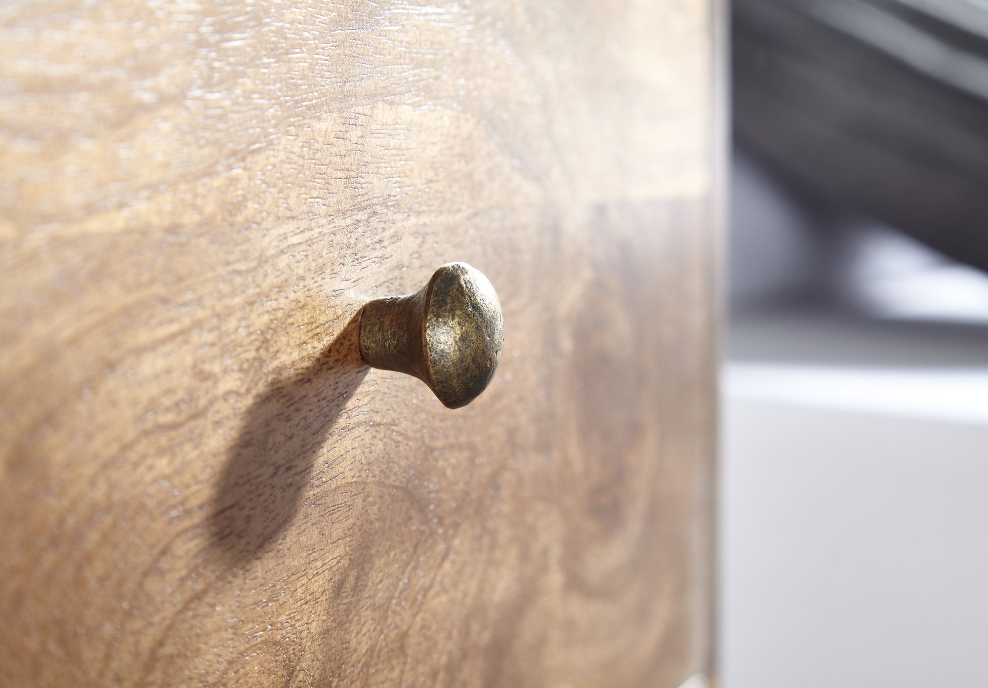 FineBuy Nachttisch Mango Massivholz / Metall 40x75,5x35 cm Nachtschrank Boxspringbett, Design Nachtkonsole mit Schublade, Nachtkommode mit Stauraum | Farbe: Braun FineBuy Nachttisch Mango Massivholz / Metall 40x75,5x35 cm Nachtschrank Boxspringbett, Design Nachtkonsole mit Schublade, Nachtkommode mit Stauraum | Farbe: Braun