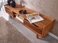 TV Schrank FineBuy Lowboard 145x43x35 cm Holz Fernsehkommode Fernsehschrank – Ansicht 4